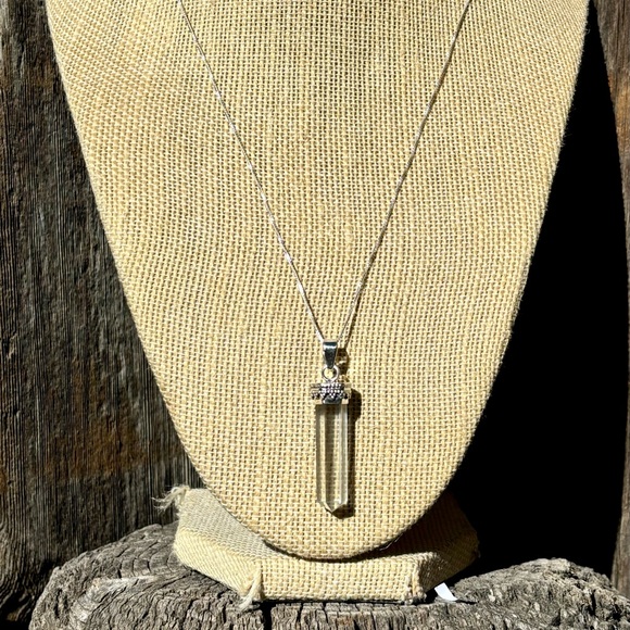 Crystal Point Necklace - Picture 6 of 16